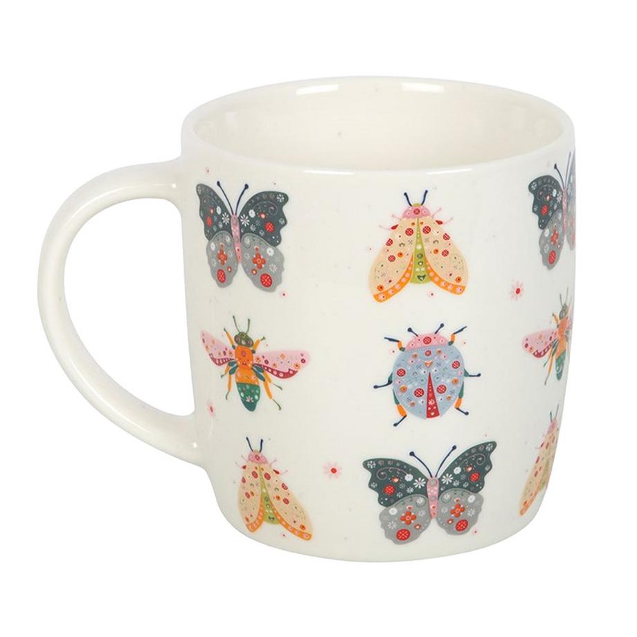 Kaffeebecher, Floral Käfer