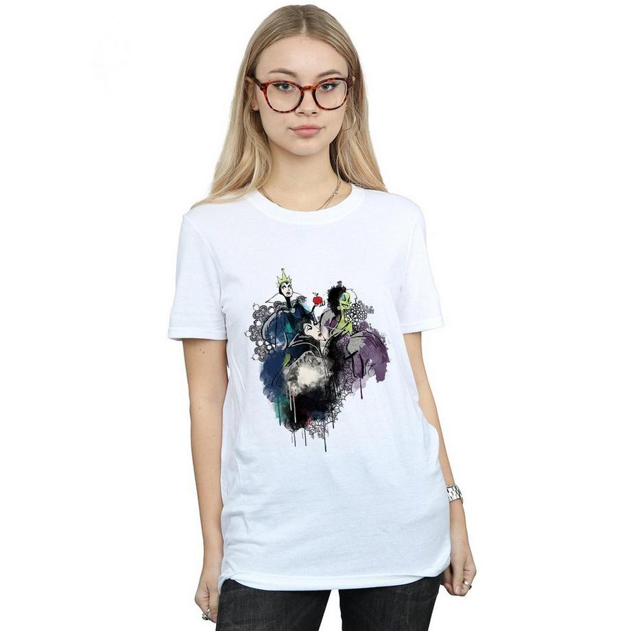 Disney Villains Watercolor T-Shirt  