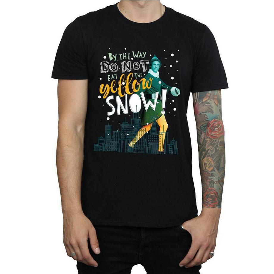 Elf T-shirt Yellow Snow  