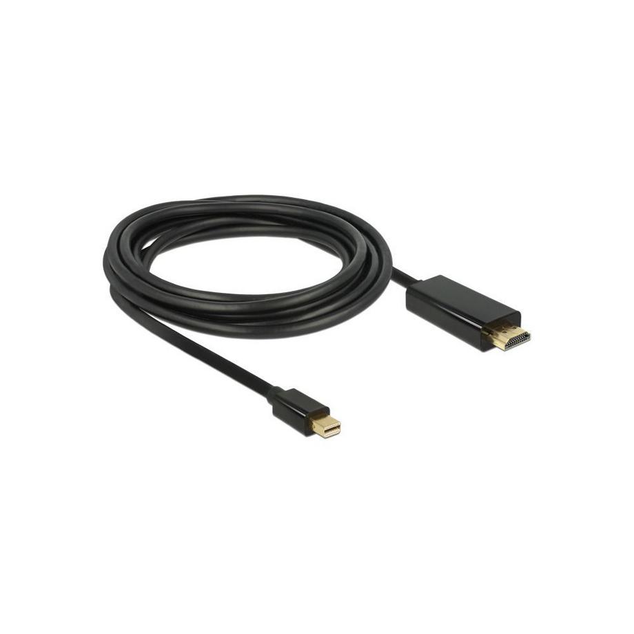DeLock  DeLOCK 83699 cavo e adattatore video 2 m Mini DisplayPort HDMI Nero 