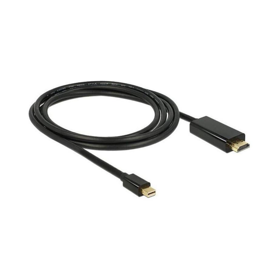 DeLock  DeLOCK 83699 cavo e adattatore video 2 m Mini DisplayPort HDMI Nero 