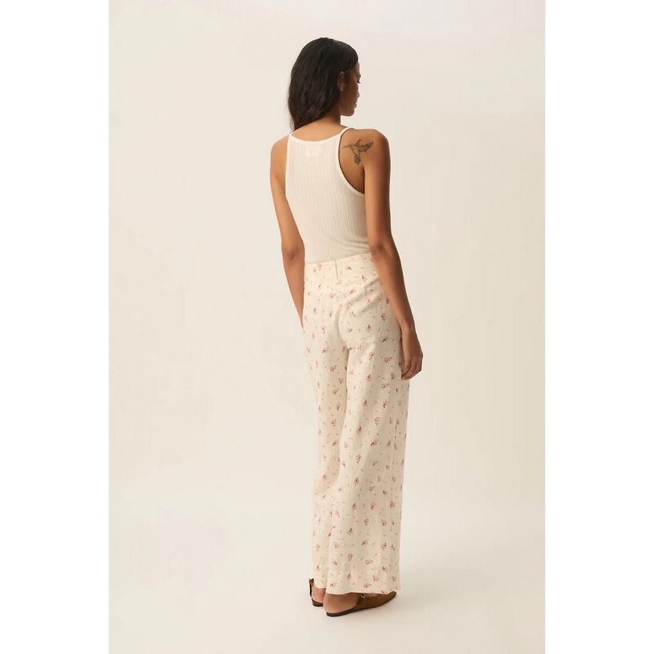 Des Petits Hauts Tiffaine Weite Hose Blumendruck  