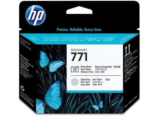 Hewlett-Packard  HP Druckkopf 771 photo black/grey CE020A DesignJet Z6200 