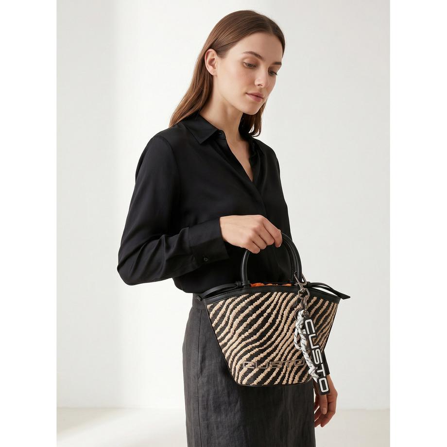 custo BARCELONA Safiya sac à main tissé  