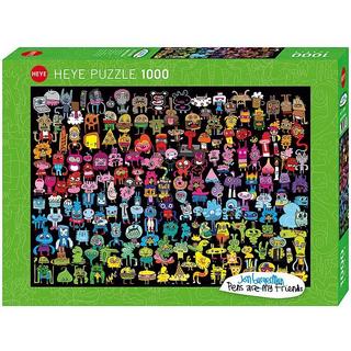 Heye  Puzzle Doodle Rainbow (1000Teile) 