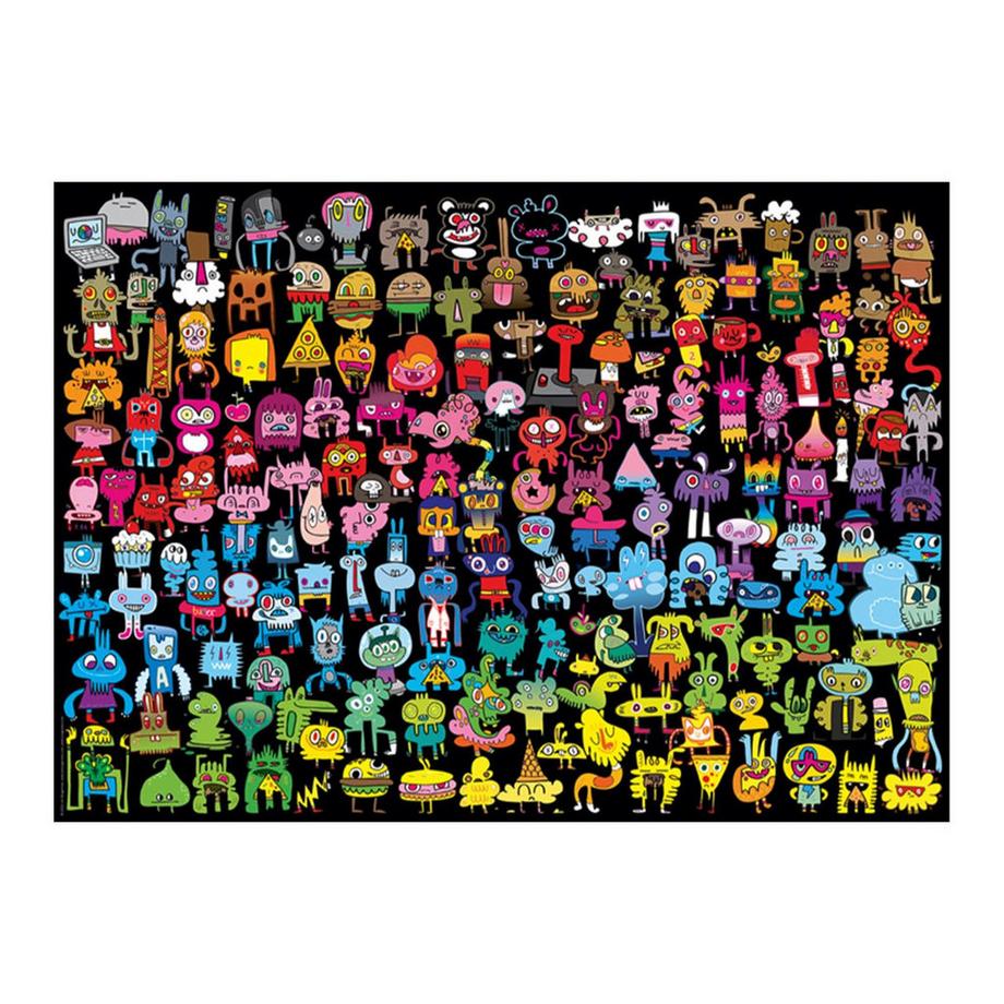 Heye  Puzzle Doodle Rainbow (1000Teile) 