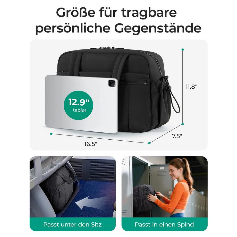 Only-bags.store Reisetasche, Sporttasche, Wasserabweisende Reisetasche, Handgepäck  