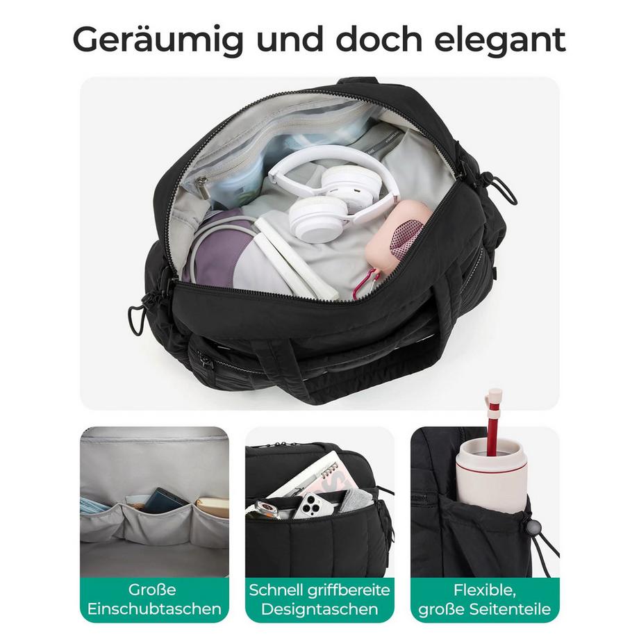 Only-bags.store Reisetasche, Sporttasche, Wasserabweisende Reisetasche, Handgepäck  