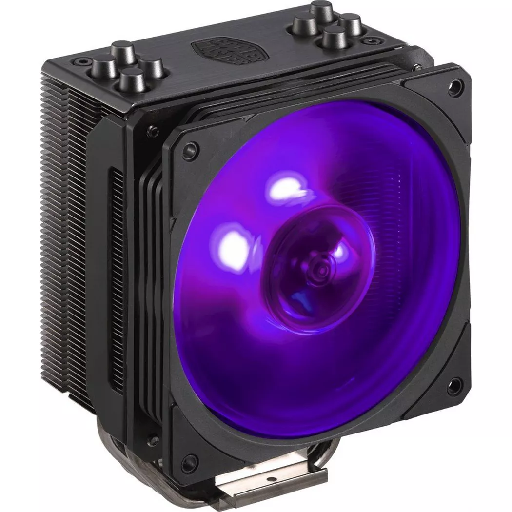 Coolermaster - Hyper 212 RGB Black Edition inkl. LGA1700, Nero