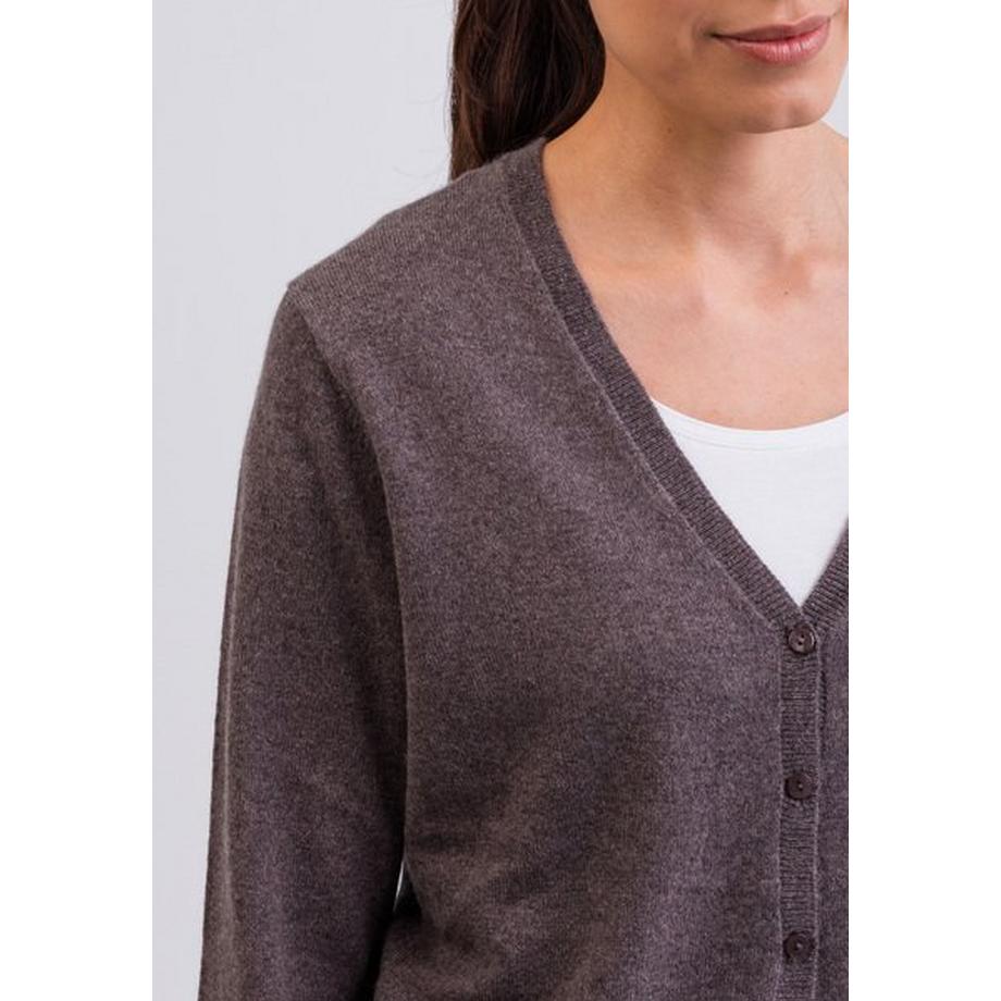CASH-MERE.CH Cardigan Scollo a V Cashmere  
