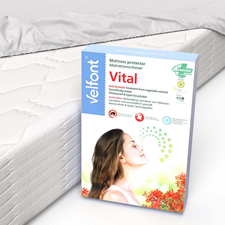 Velfont Velfont Acarsan Vital Antimilben Matratzenschoner  