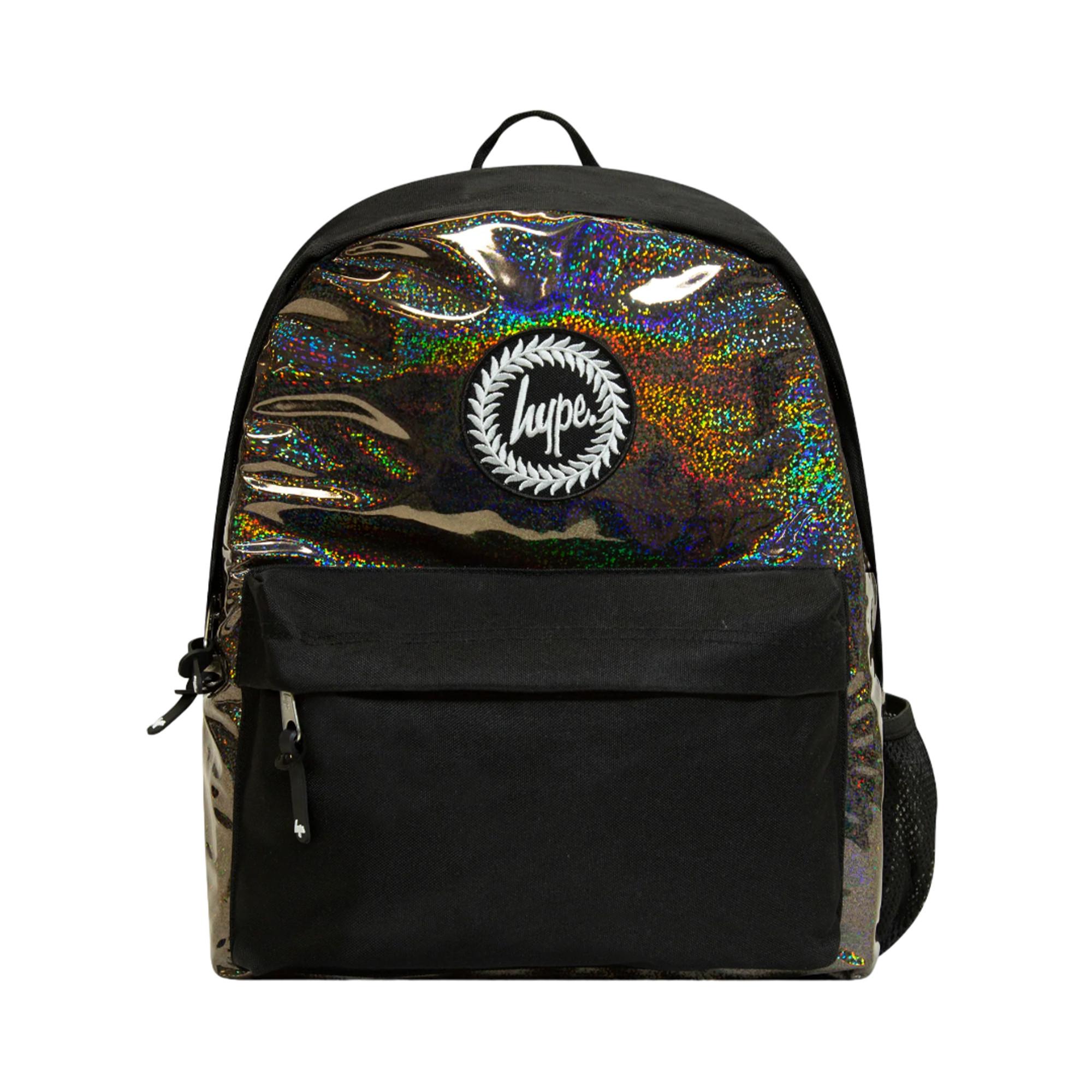 hype Rucksack, Holo Glitzer  