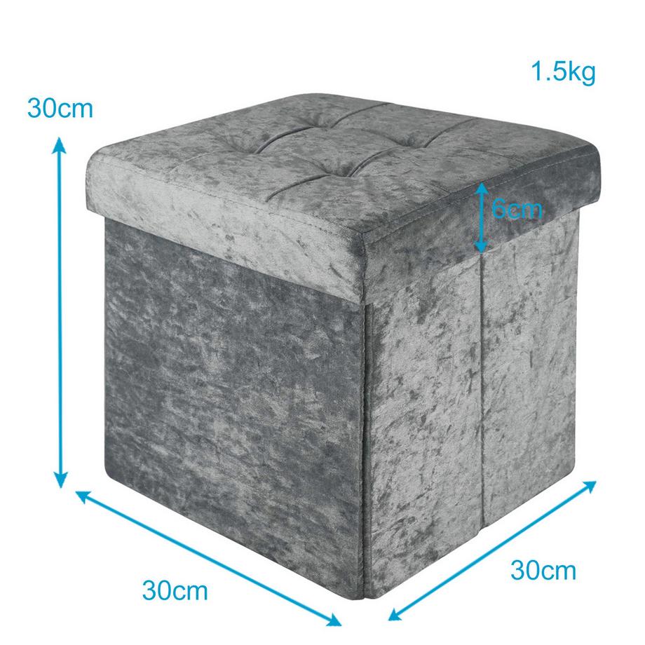 Intirilife Faltbarer Sitzhocker  