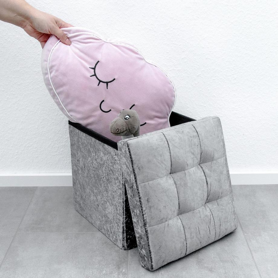 Intirilife Faltbarer Sitzhocker  