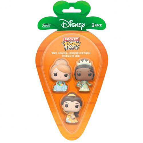 Funko  Funko POP! Carrot Pocket: Princess Cinderella Tiana Bella 