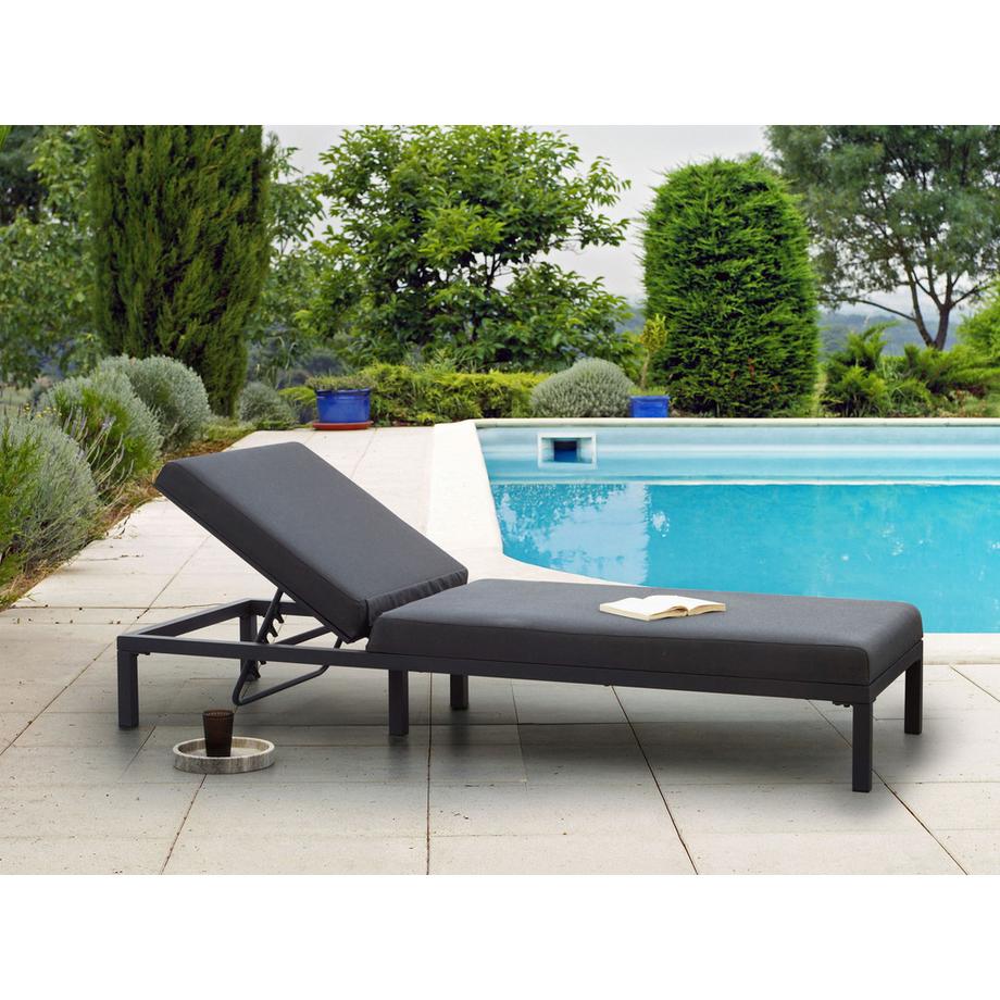 Beliani Transat en Aluminium  LARIANO  