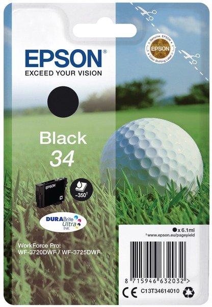 EPSON  Druckerpatrone T3461, 34 Original Schwarz 