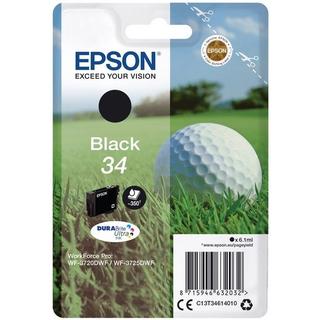 EPSON  Golf ball Singlepack Black 34 DURABrite Ultra Ink 