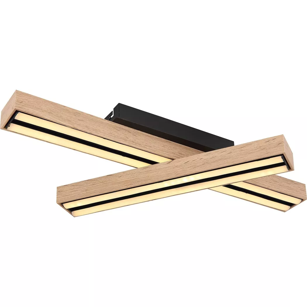 mutoni – Deckenleuchte Doro Metall matt LED 52x37x11, One Size, Multicolor