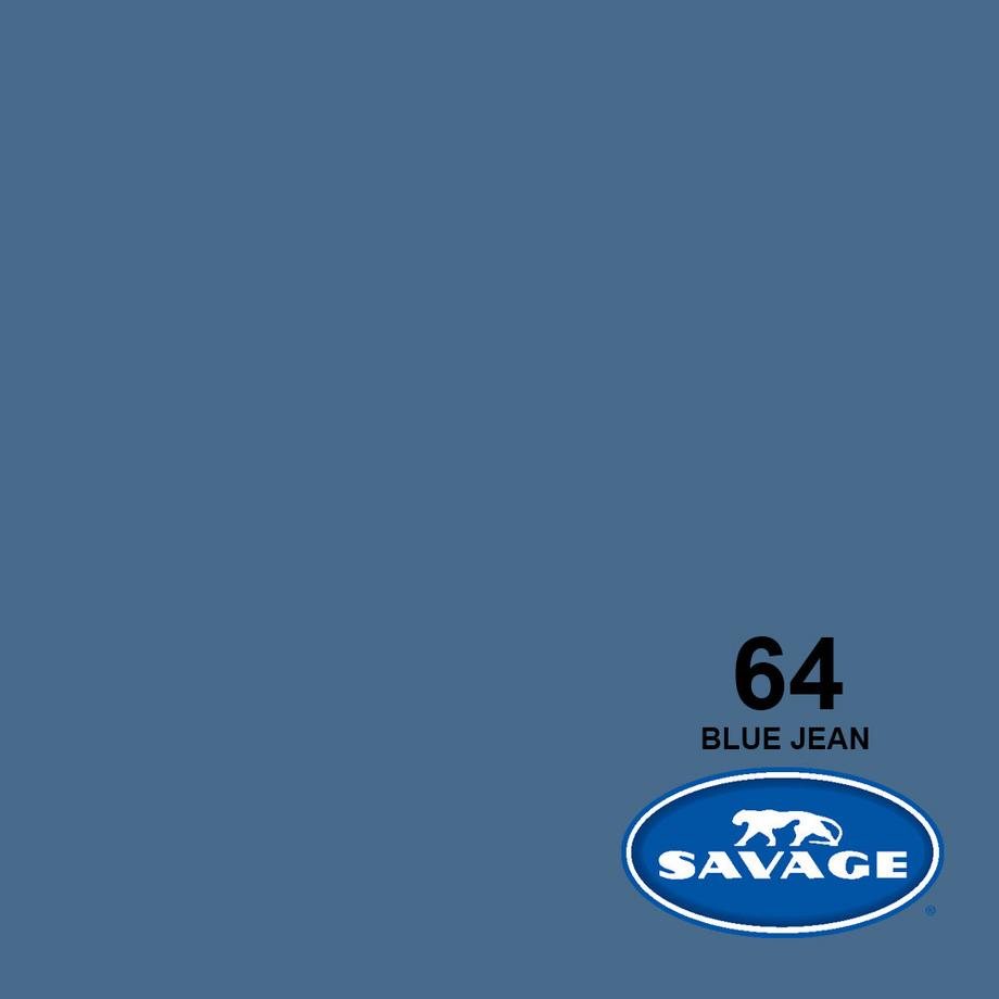 Savage Universal Blue Jean Seamless Paper Blu