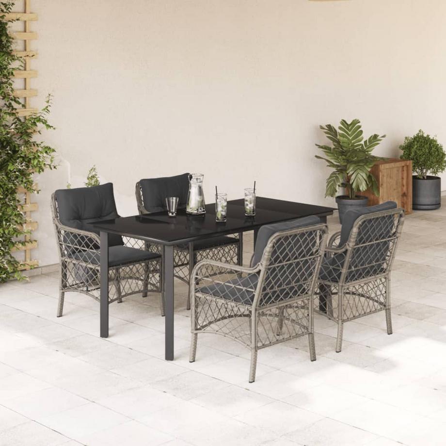VidaXL Garten essgruppe poly-rattan  