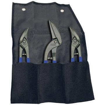 SET de ciseaux dans un sac à roulettes