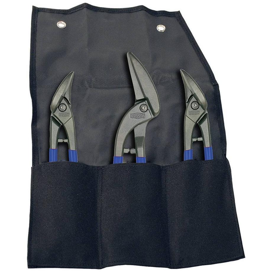 SET de ciseaux dans un sac à roulettes