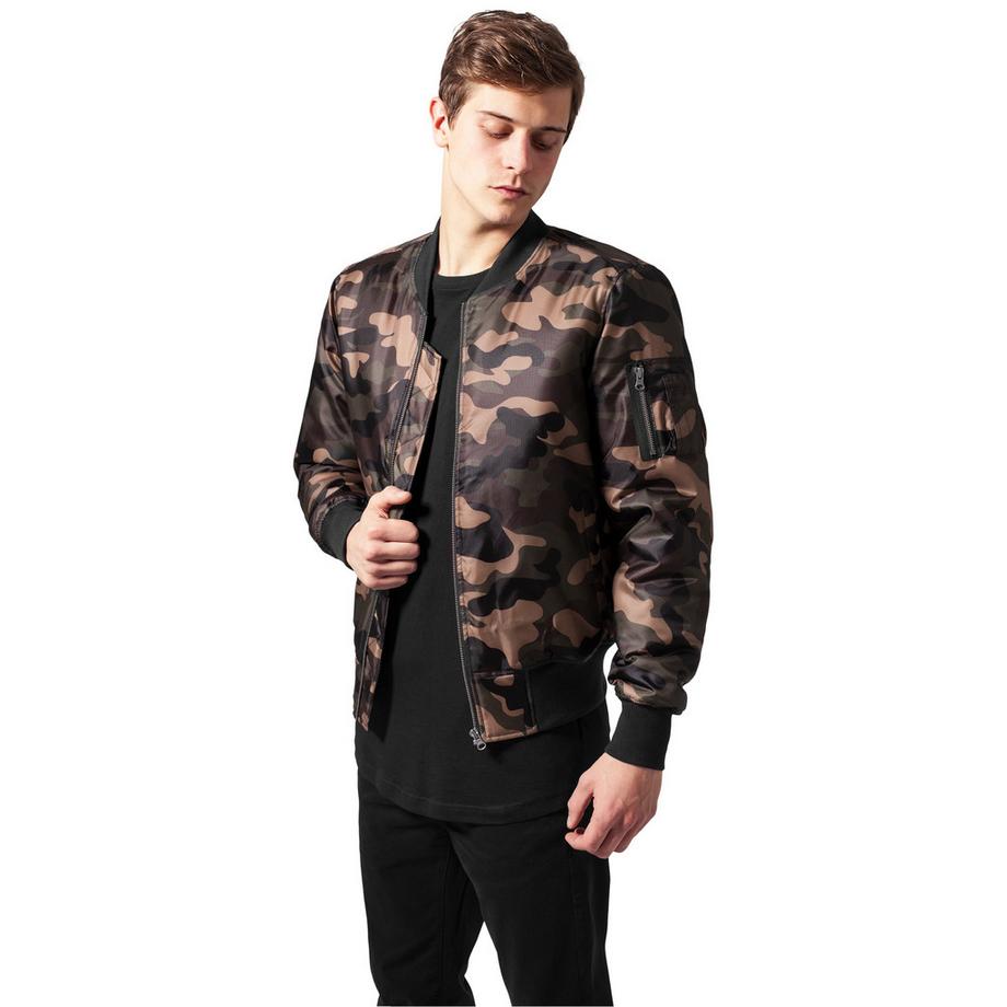 URBAN CLASSICS Giacca Bomber Basic Camo  