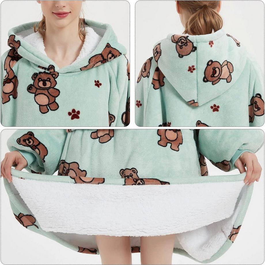 YUWANET  Yuhoodie der XXL Kuschelpullover 