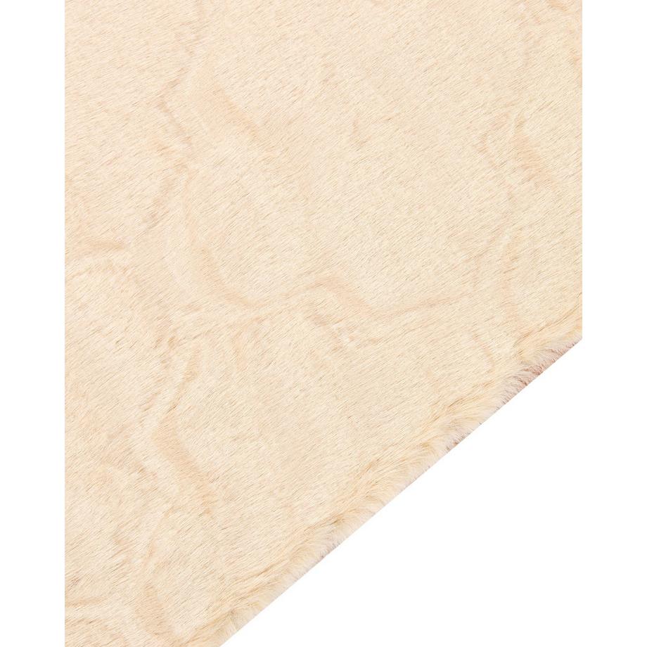 Beliani Tappeto in pelliccia sintetica en Poliestere Moderno GHARO  