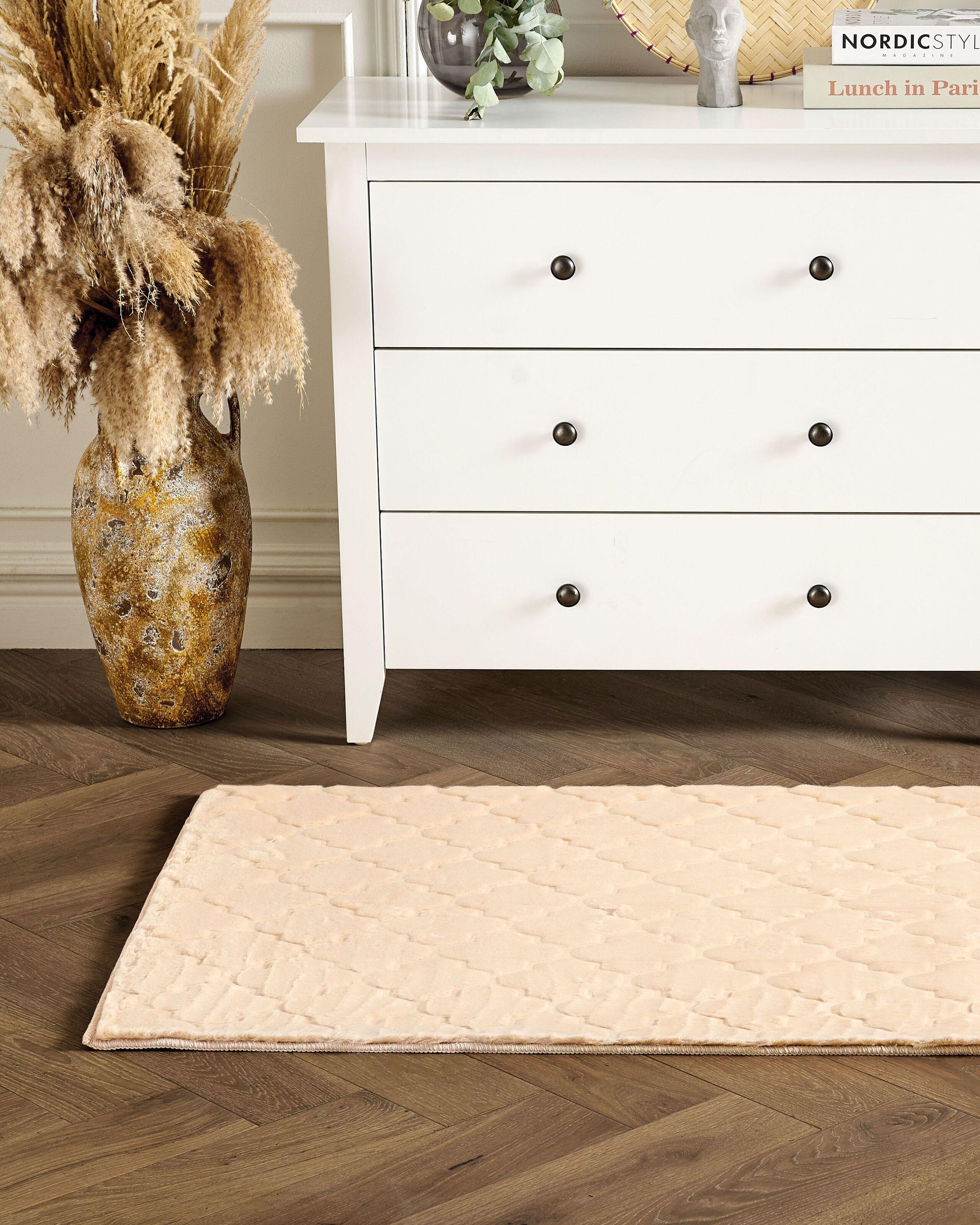 Beliani Tapis en Polyester Moderne GHARO  