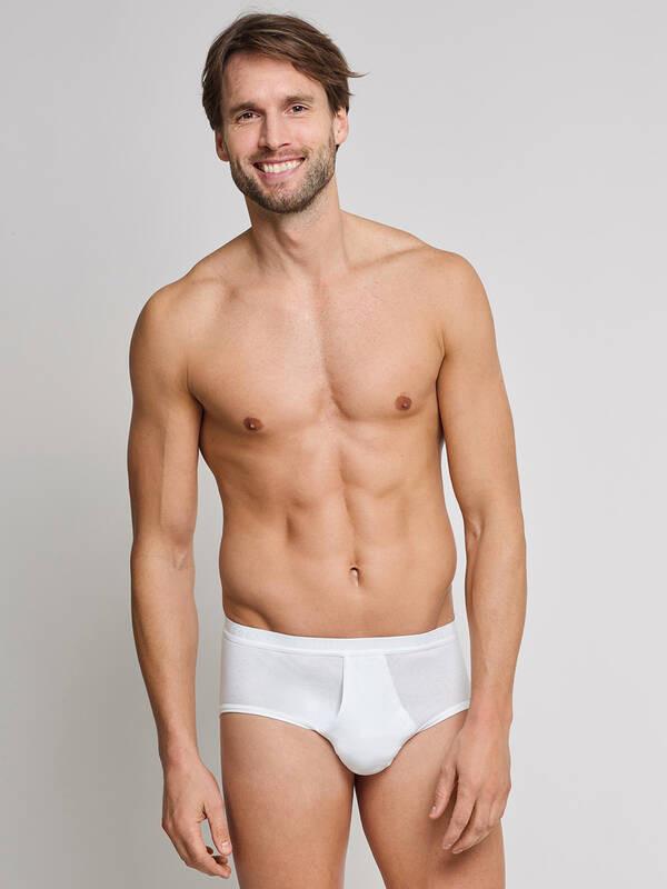 Schiesser Slip sportivo a costine sottili  