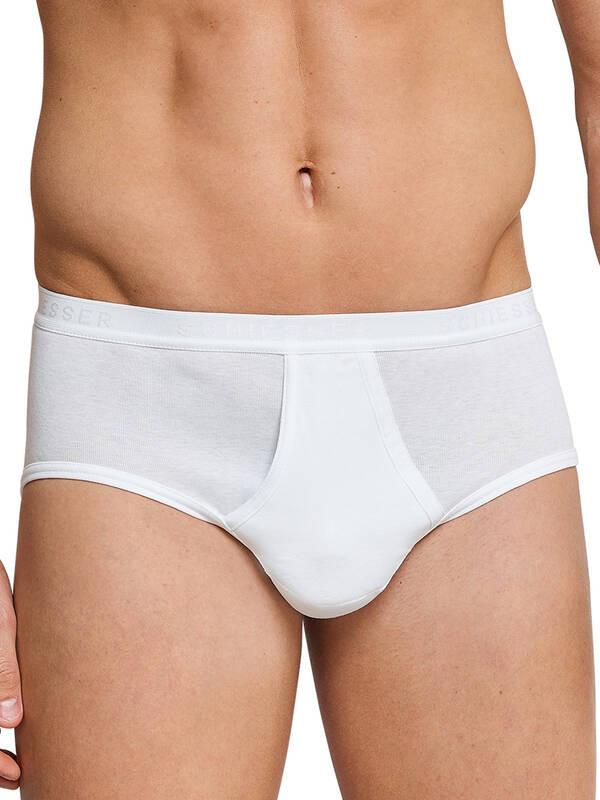 Schiesser Slip sportivo a costine sottili  