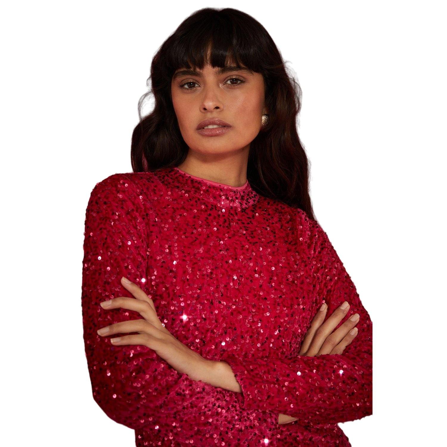 Dorothy Perkins Minikleid mit Pailletten  