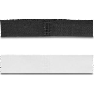 DeLock  Portacavi a strappo autoadesivo L 110 mm x L 20 mm set 10 pz nero 