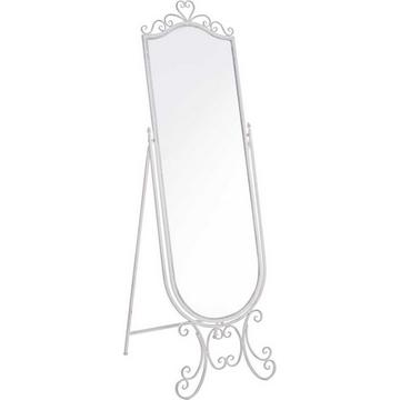 Miroir sur pied Emily blanc 165