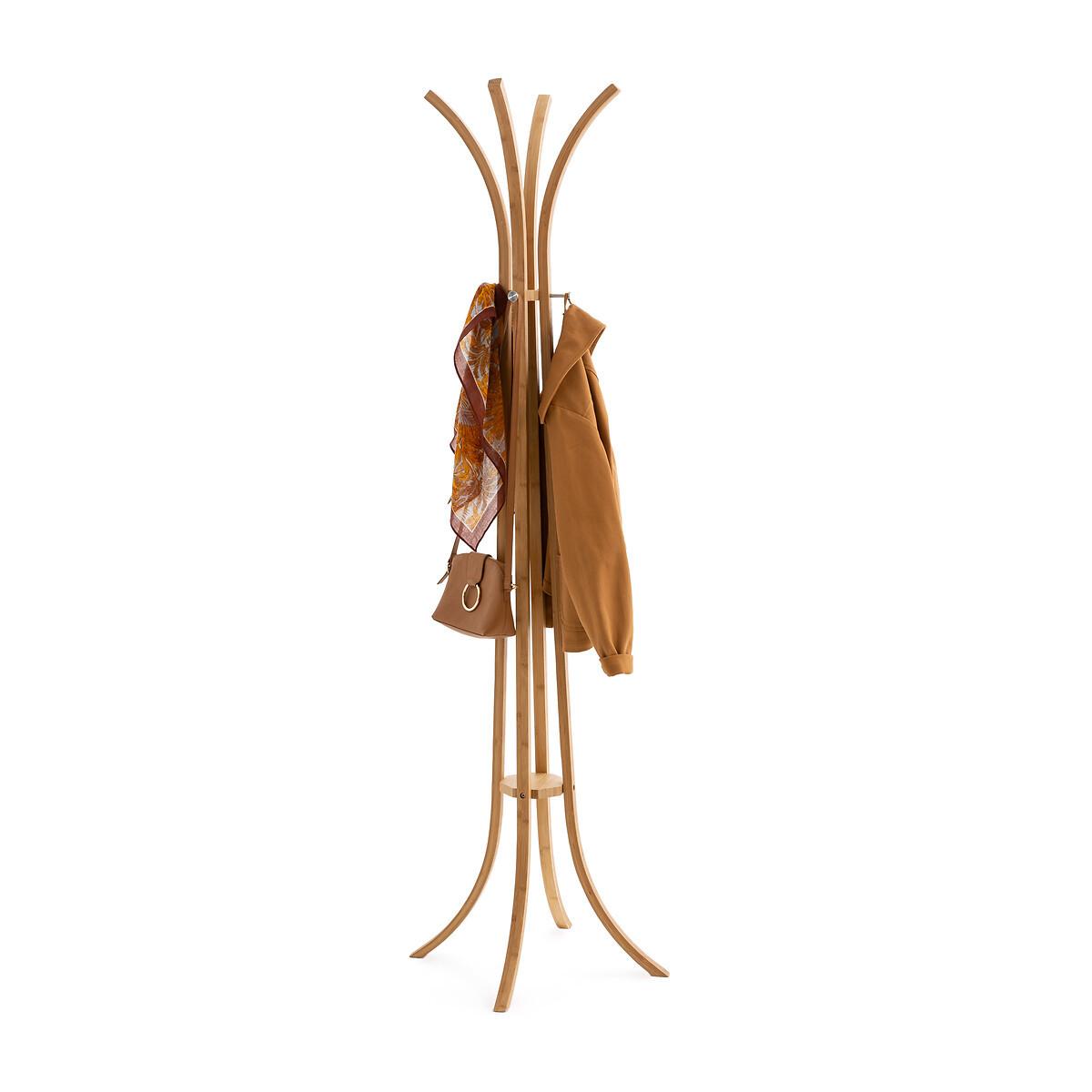 SO'HOME Porte-manteau 4 branches en bambou  