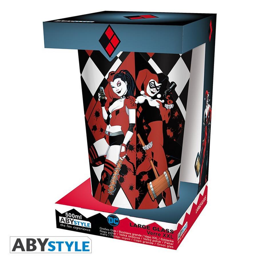 Abystyle Verre - XXL - Batman - Harley Quinn  