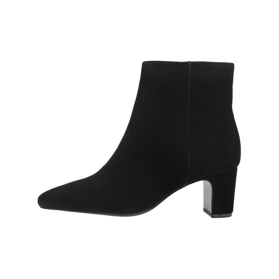 Högl Veloursleder Stiefelette mit Blockabsatz  