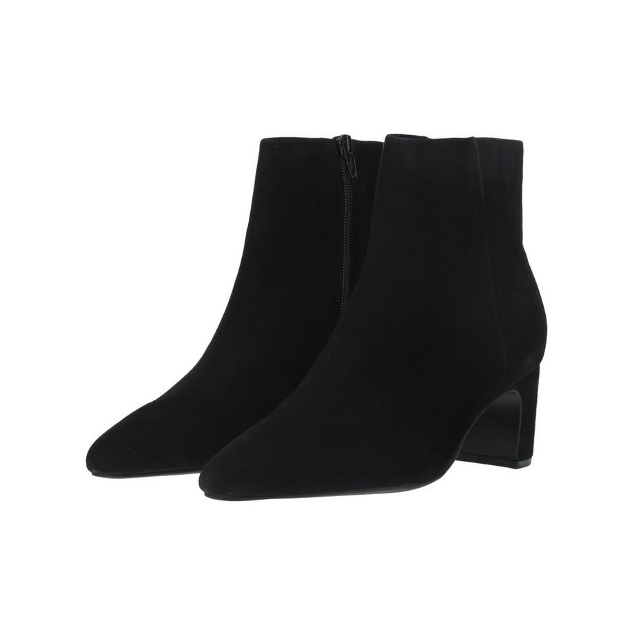 Högl Veloursleder Stiefelette mit Blockabsatz  