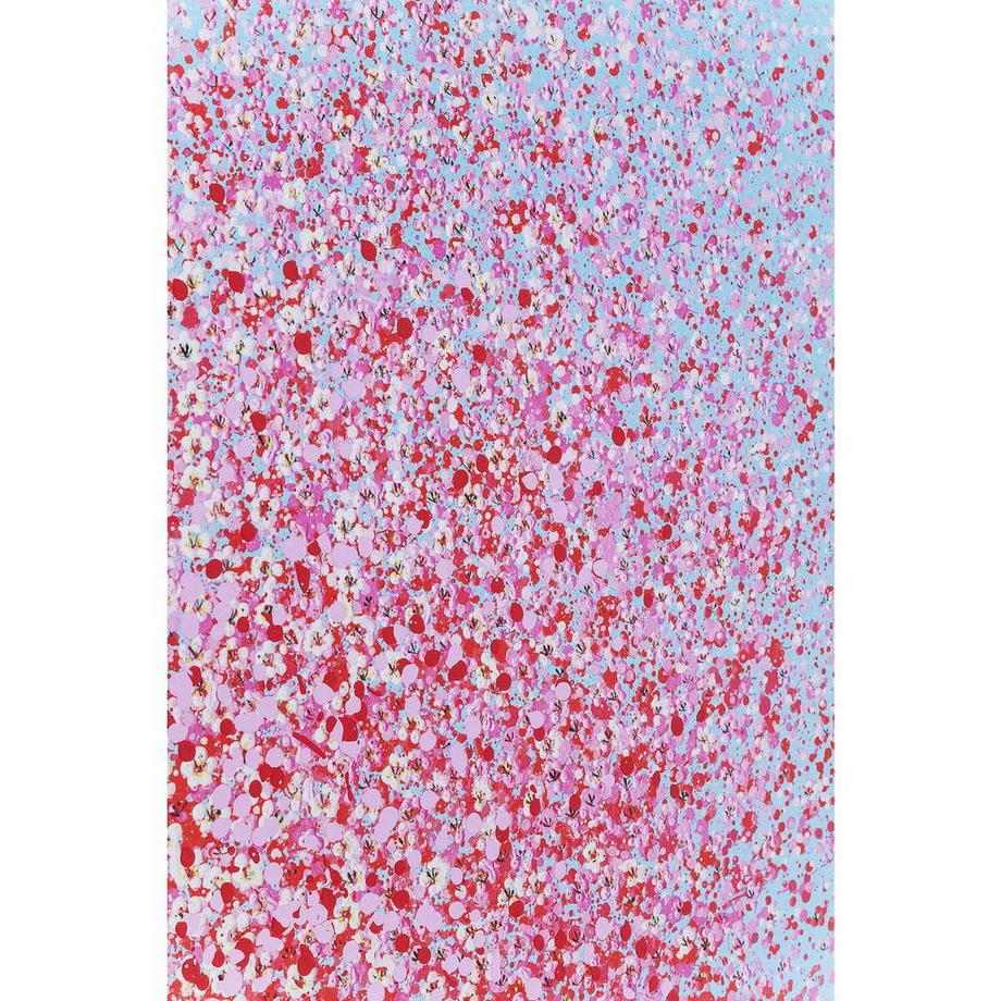 KARE Design Tableau Touched Flower Boat Bleu Rose 100x80cm  