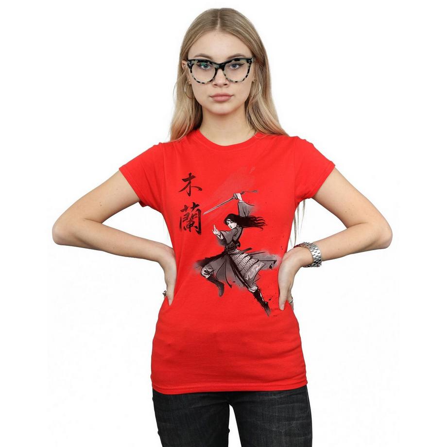Disney Mulan T-Shirt Stampa Grafica  
