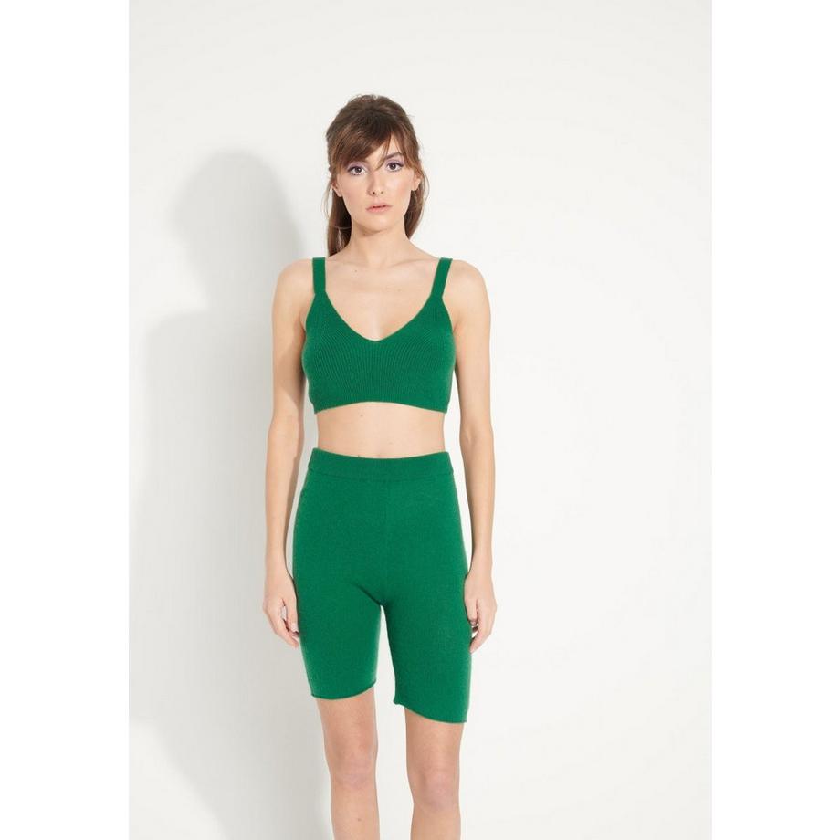 Studio Cashmere8 AVA 16 Pantaloncini da Ciclismo in Maglia  