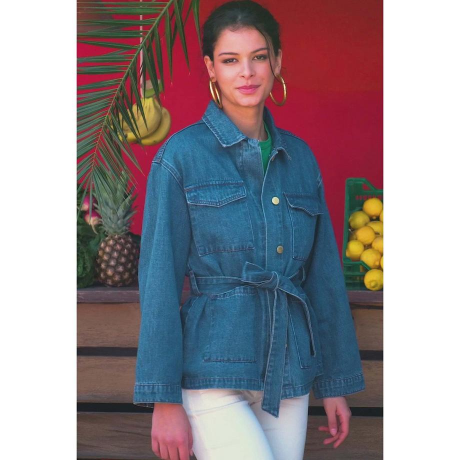 La Petite Etoile Volcy Veste en Jean  