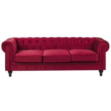 Ensemble de salon en Velours Glamour CHESTERFIELD