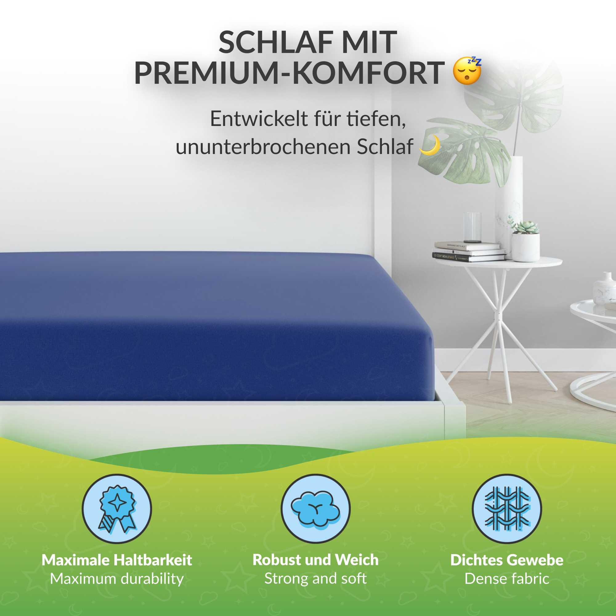 etérea Himmlische Qualität Drap housse Microfibre  