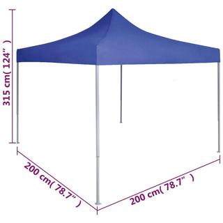 VidaXL tenda da festa Acciaio  