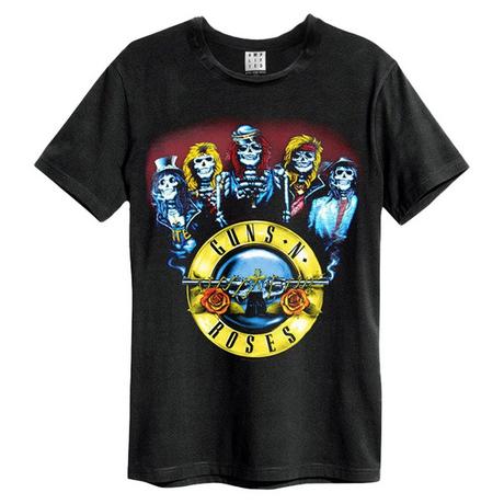 Guns N Roses  Skeleton Drum TShirt 