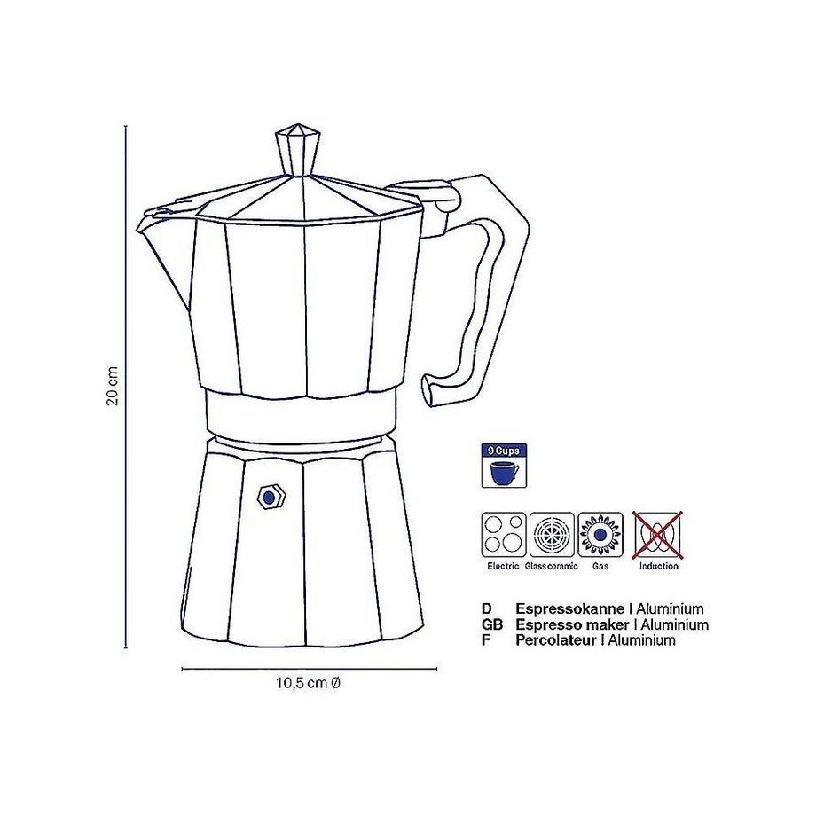 Kela Espressokocher Italia  