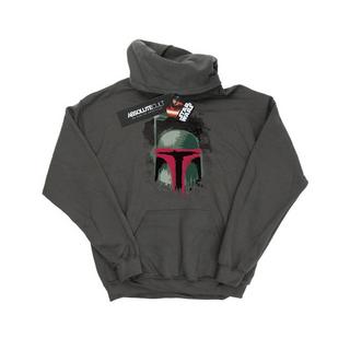 STAR WARS  Sweat à capuche BOBA FETT HELMET 